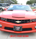 chevrolet camaro 2012 orange coupe ss gasoline 8 cylinders rear wheel drive automatic 76051