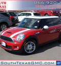 mini cooper 2009 red hatchback s gasoline 4 cylinders front wheel drive automatic 78502