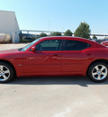 dodge charger 2010 dk  red sedan r t gasoline 8 cylinders rear wheel drive shiftable automatic 77099