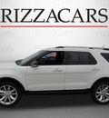 ford explorer 2013 white suv xlt flex fuel 6 cylinders 2 wheel drive automatic with overdrive 60546