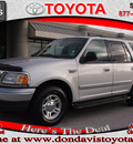 ford expedition 2001 silver suv xlt gasoline 8 cylinders rear wheel drive automatic with overdrive 76011