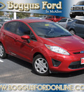 ford fiesta 2011 red hatchback se gasoline 4 cylinders front wheel drive 6 spd auto gft ps195 78501