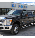 ford f 350 super duty 2012 black lariat fx4 8 cylinders shiftable automatic 77575