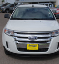 ford edge 2011 white gasoline 6 cylinders front wheel drive automatic 78572