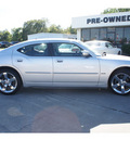dodge charger 2009 silver sedan r t 8 cylinders automatic 77515