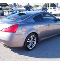 infiniti g37 2008 gray coupe sport 6 cylinders automatic 77074