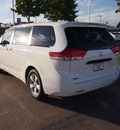 toyota sienna 2013 white van l 6 cylinders automatic 76116