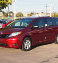 toyota sienna 2013 dk  red van l 6 cylinders automatic 76116