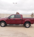 ford f 150 2005 red lariat gasoline 8 cylinders 4 wheel drive automatic with overdrive 76108