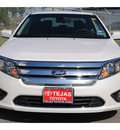 ford fusion 2011 white sedan sel 4 cylinders shiftable automatic 77338