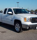 gmc sierra 1500 2008 white pickup truck sle 8 cylinders automatic with overdrive 77074