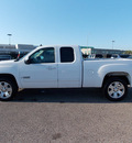 gmc sierra 1500 2008 white pickup truck sle 8 cylinders automatic with overdrive 77074