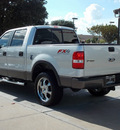 ford f 150 2007 silver fx4 8 cylinders automatic with overdrive 77477