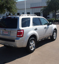 ford escape 2008 silver suv xlt 4 cylinders automatic 76053