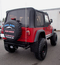 jeep wrangler 1999 red suv se gasoline 4 cylinders 4 wheel drive 5 speed manual 98371