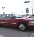 mercury grand marquis 2003 dk  red sedan gs gasoline 8 cylinders sohc rear wheel drive automatic with overdrive 76011