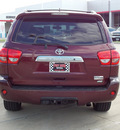 toyota sequoia 2011 dk  red suv platinum 8 cylinders automatic with overdrive 77469