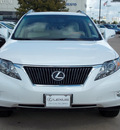 lexus rx 350 2011 white suv 6 cylinders shiftable automatic 77074