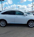 lexus rx 350 2011 white suv 6 cylinders shiftable automatic 77074