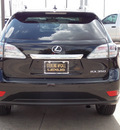 lexus rx 350 2012 black suv 6 cylinders shiftable automatic 77074