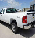 chevrolet silverado 2500hd 2013 summ white work truck gasoline 8 cylinders 4 wheel drive 6 speed automatic 76087