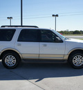 ford expedition 2011 white suv xlt flex fuel 8 cylinders 2 wheel drive automatic 76087