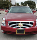 cadillac dts 2009 red sedan gasoline 8 cylinders front wheel drive automatic 76087