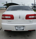 lincoln mkz 2009 white sedan gasoline 6 cylinders all whee drive automatic with overdrive 76087