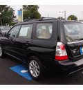 subaru forester 2006 obsidian black suv 2 5 x premium package gasoline 4 cylinders all whee drive automatic 07701