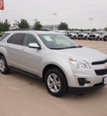 chevrolet equinox 2010 silver suv lt 4 cylinders automatic 76108