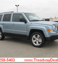 jeep patriot 2013 lt  blue suv latitude gasoline 4 cylinders front wheel drive automatic 45840