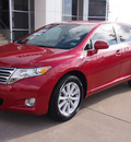 toyota venza 2012 red le gasoline 4 cylinders front wheel drive shiftable automatic 77802