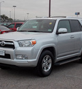 toyota 4runner 2010 silver suv sr5 6 cylinders shiftable automatic 77074