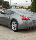 nissan 370z 2012 silver coupe 6 cylinders shiftable automatic 77477