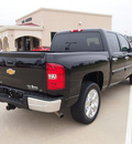 chevrolet silverado 1500 2011 black lt flex fuel 8 cylinders 2 wheel drive automatic with overdrive 77656