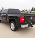 chevrolet silverado 1500 2011 black lt flex fuel 8 cylinders 2 wheel drive automatic with overdrive 77656