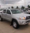 toyota tacoma 2010 silver sr5 gasoline 6 cylinders 4 wheel drive automatic 76049