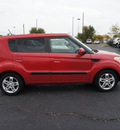 kia soul 2010 red hatchback gasoline 4 cylinders front wheel drive automatic 19153