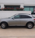 infiniti fx35 2008 gray suv gasoline 6 cylinders rear wheel drive automatic 76051