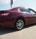 nissan maxima 2010 dk  red sedan 3 5 s gasoline 6 cylinders front wheel drive automatic 77521