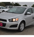 chevrolet sonic 2013 silver hatchback lt auto 4 cylinders automatic 78130