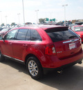 ford edge 2011 red limited 6 cylinders automatic 76053