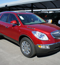 buick enclave 2012 red suv leather gasoline 6 cylinders front wheel drive 6 speed automatic 76087