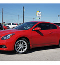 nissan altima 2012 red coupe 3 5 sr gasoline 6 cylinders front wheel drive tiptronic 76502