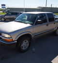 chevrolet s 10 2002 lt  brown suv ls gasoline 6 cylinders 4 wheel drive automatic 77802