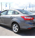 ford focus 2013 gray sedan se 4 cylinders automatic 77532