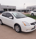 nissan sentra 2012 white sedan 2 0 gasoline 4 cylinders front wheel drive automatic 76116