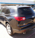 chevrolet traverse 2012 black suv ltz gasoline 6 cylinders front wheel drive not specified 75075