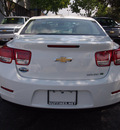 chevrolet malibu 2013 white sedan eco gasoline 4 cylinders front wheel drive automatic 75075