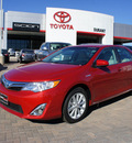 toyota camry hybrid 2012 red sedan xle hybrid 4 cylinders front wheel drive cont  variable trans  76087